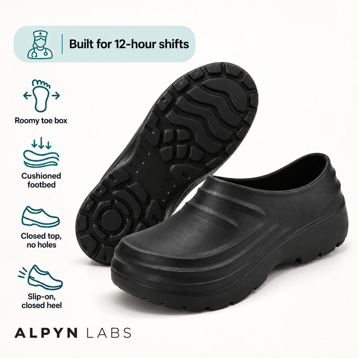 The Alpyn work clog