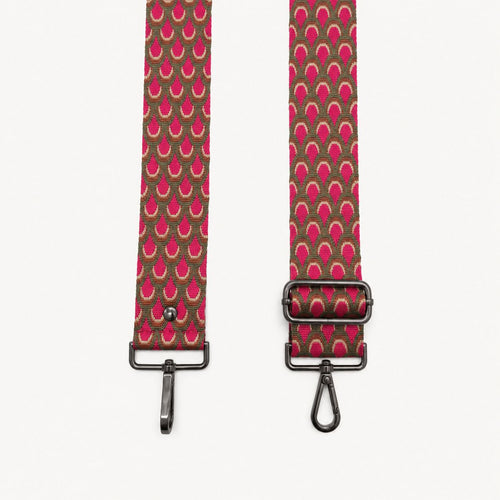 Pink Peacock Strap
