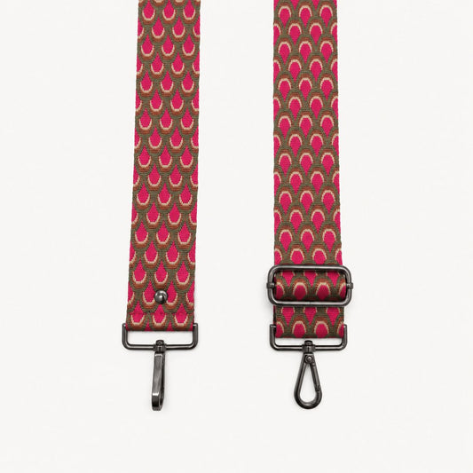 Pink Peacock Strap
